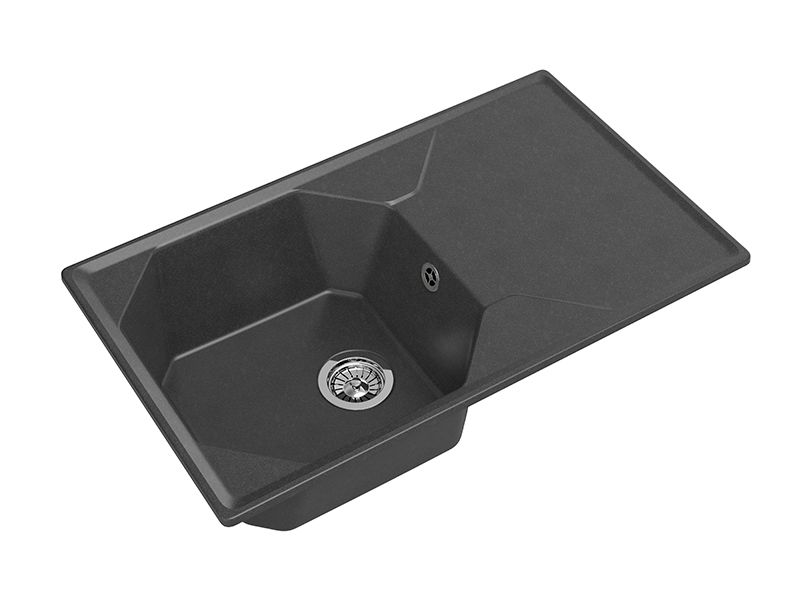 Мойка кухонная GranFest Графит Unique U--840 L граф